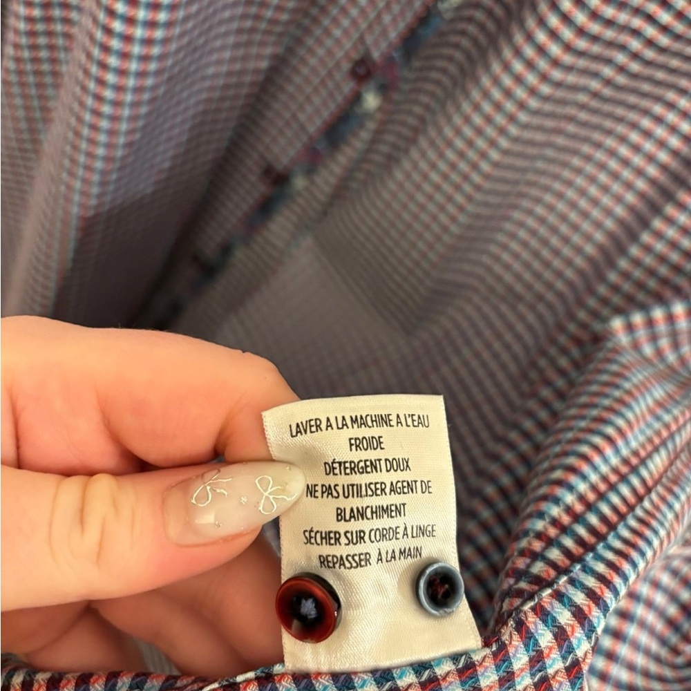 Robert Graham Button Down Shirt Size XL - Picture 6 of 8